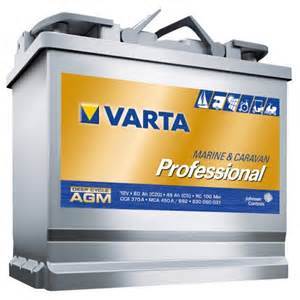 Batterie auxiliaire Professional AGM 95 Ampères Varta