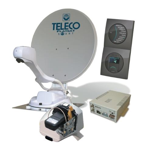 Antenne satellite automatique FlatSat Easy Skew SMART 85 Teleco