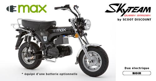 Moto électrique Elmax skyteam noir