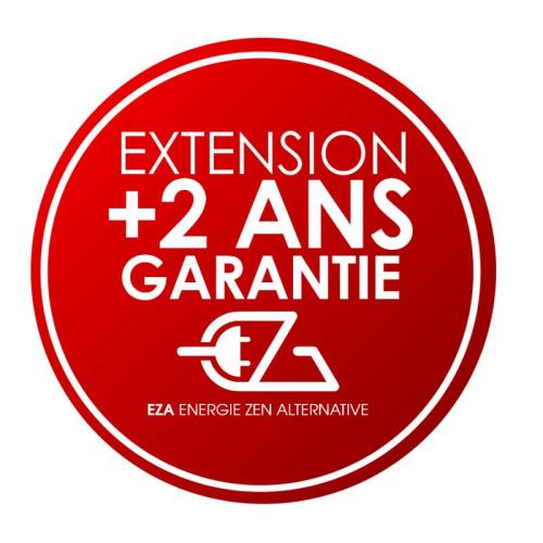 Extension de garantie DE 3 A 5 ANS EZA 80 et EZA 130